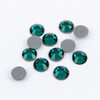 Страз клеевой Zlatka ZRTG-3012 SS30 цветные 6.5 мм стекло 12 шт в пакете с картонным еврослотом №10 изумрудный (Emerald) Фото 2.