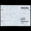 Freudenberg шығармашылыққа арналған тоқыма емес материалы (флизелин) желімдік емес пэчворк үшін Rasterquick Viereck шаршы ТОҒАНАҚТАУ 50 г/шаршы м. 90 см x 100 см ақ (53005241) Фотосурет 1.