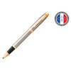 PARKER Ручка роллер IM Core Brushed Metal GT 0.8 мм 1828770 в подарочной коробке цвет чернил: черный Фото 2.