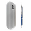 Pentel Ручка гелевая Energel Metal BL407CC TB цвет чернил: синий Фото 5.