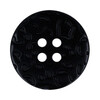 Пуговица костюмная с проколами Gamma GX 0035 34  ( 21 мм) №008/008 черный/черный Фото 1.