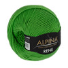 ALPINA иірімжібі RENE 100% мерсерленген мақта 50 г 105 м №156 жасыл Фотосурет 1.