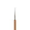 Для вязания Gamma RHB крючок с бамбуковой ручкой сталь бамбук d 0.5 мм 13.5 см в блистере . Фото 3.