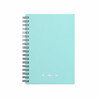 ErichKrause 53699 Тетрадь общая с пластиковой обложкой Pastel Mint A6 102х146 мм 80 л. на спирали 60 г/кв.м клетка Фото 1.