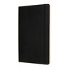 Moleskine Блокнот CLASSIC SOFT DOUBLE Large 1487896 ( 130х210 мм) 96 л. линия/без линовки чёрный Фото 2.