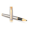 PARKER Ручка роллер IM Core Brushed Metal GT 0.8 мм 1828770 в подарочной коробке цвет чернил: черный Фото 3.