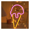ILIKEGIFT Неоновый подвесной ночник USB Ice cream, свечение mix (26,5х15,5 см) 151-2022055 Фото 2.