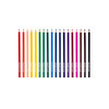 Лео Играй Набор цветных трехгранных карандашей в тубусе LGTCP-18 қайралған 18 түсі Фотосурет 1.