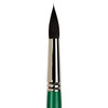 Кисть Green Line VISTA-ARTISTA 90211-18 имитация белки круглая короткая ручка №18 Фото 2.