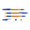 ErichKrause Ручка шариковая R-301 Orange Stick&Grip 0.7 мм 39531 цвет чернил: синий Фото 2.