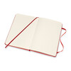 Moleskine Блокнот CLASSIC Medium ( 115x180 мм) 104 л. линия красный 1127867 Фото 4.