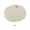 Пряжа DMC Woolly Chic 96% мериносовая шерсть, 4% полиэстер 50 г 125 м 01 белый Фото 1.