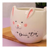 Посуда керамическая Кружка керамическая «Rabbit dream big» 450 мл 10 х 16.5 х 9 см white FC210443 Фото 3.
