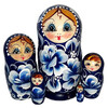  МатрёшИгрушка Матрешка 5 в 1 малая 5 х 5 х 12 см Фото 1.