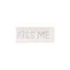 Термотрансфер RTM-3034 KISS ME 62 x 14 мм серебро (U-1) Фото 1.