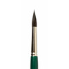 Кисть Green Line VISTA-ARTISTA 90211-12 имитация белки круглая короткая ручка №12 Фото 2.
