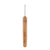 Для вязания Gamma RHB крючок с бамбуковой ручкой сталь бамбук d 2.5 мм 13.5 см в блистере . Фото 2.