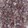 Бисер Япония TOHO CUBE №2 1.5 мм 5 г №0267 гр.розовый/радужный Фото 1.