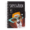 Bruno Visconti 1-530 Sketchbook Bv с хлястиком 80 г/м2 21.5 х 15.5 см на гребне 96 л. Фото 6.