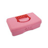 Gamma Коробка для шв. принадл. OM-016 пластик 29.5 x 17.5 x 8.5 см розовый Фото 1.