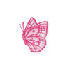 Annet на клеевой основе № 3 3-453C бабочка розовая 2.5х3 см Фото 2.