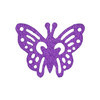 Термоаппликация BLITZ №5 5-08 бабочка ажур сиреневая 5.5х4.5 см Фото 1.