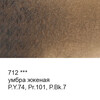Акварель бояуы VISTA-ARTISTA Gallery художественная в тубе VGWT 10 мл 712 Күйдірілген умбра Фото 2.