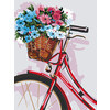ФРЕЯ PKZ/PM-037 Нөмірлер бойынша бояуға арналған жиынтық (картонда) 40 х 30 см Себеті бар велосипед Фотосурет 1.