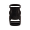 Фурнитура сумочная пластик SB04 Пряжка-замок фастекс Gamma 0.75  ( 19 мм) черный Фото 1.