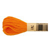 Нитки для вышивания DMC мулине №1 100% хлопок 8 м №0741 оранжевый Фото 2.