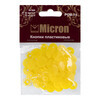 Кнопка Micron POM-15 Кнопки пластиковые пластик d 15 мм 15 шт. № 006 желтый Фото 2.