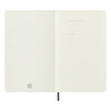 Moleskine Блокнот CLASSIC SOFT Large ( 130х210 мм) 96 л. индивидуальная линовка синий сапфир 430988 Фото 3.