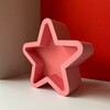 Выдумщики Коробка фигурная Звезда 25 х 24 х 9 см Розовая Фото 3.
