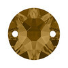 Жапсырмалы моншақ 3288 түрлі-түсті 12 мм кристалл пакетте алтын (lt.colorado topaz 246) Фотосурет 1.