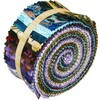 Ткань для пэчворка PEPPY АССОРТИ ROLL UPS 40 шт 6.35 x 111.76 см 147±5 г/кв.м 100% хлопок RU-196-40 PC KONA COTTON BLACK Фото 2.