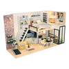 Интерьер в миниатюре Hobby Day DIY Mini House №9 Студия в стиле модерн  M038 1/43 Фото 1.