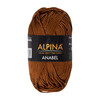 Пряжа ALPINA "ANABEL" 100% мерсеризованный хлопок 50 г 120 м №1037 коричневый