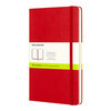 Moleskine Блокнот CLASSIC Large нелинованный ( 130 х 210 мм) 120 л. Красный Фото 1.