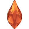 Страз неклеевой 2205 цветн. 10 х 8 мм кристалл в пакете огненно-красный (fireopal 237) Фото 1.