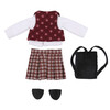 Набор для шитья Miadolla DLC-0393 Одежда для куклы. Школьная форма . Фото 3.