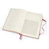 Moleskine Блокнот PASSION RECIPE Large ( 130х210 мм) 200 л. линия/без линовки красный 1075050 Фото 3.