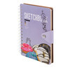 Bruno Visconti 1-530 Sketchbook Bv с хлястиком 80 г/м2 21.5 х 15.5 см на гребне 96 л. Фото 17.