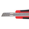 Expert Complete Нож канцелярский с метал. держ., эргоном. вставка 9 мм х 80 мм EC240706 9 мм 80 мм красный Фото 3.
