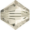 Бусина стеклянная 5328 Crystal AB 8 мм в пакете кристалл св.серебро (001 SSHA) Фото 1.