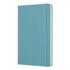 Moleskine Блокнот CLASSIC Large линейка ( 130 х 210 мм) 120 л. линия Голубой Фото 2.