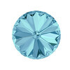 1122 цветн. 18 мм кристалл стразы голубой (aquamarine 202) Фото 1.