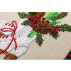 Набор для вышивания PANNA Живая картина JK-2270 Новогодняя игрушка. Коньки 8 х 8 см Фото 6.