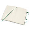 Moleskine Блокнот CLASSIC Large клетка ( 130 х 210 мм) 120 л. клетка Зеленый Фото 4.