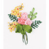 Набор для вышивания PANNA Живая картина JK-2141 Букетик роз 8 х 6.5 см Фото 1.