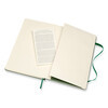 Moleskine Блокнот CLASSIC Large клетка ( 130 х 210 мм) 120 л. клетка Зеленый Фото 5.